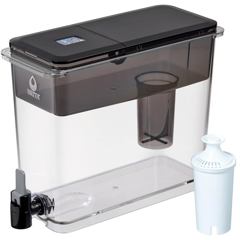 BRITA موزع مياه UltraMax كبير مع فلتر BritaPlus 1، سعة 27 كوب، أسود (قد يختلف التعبئة) - Image 4